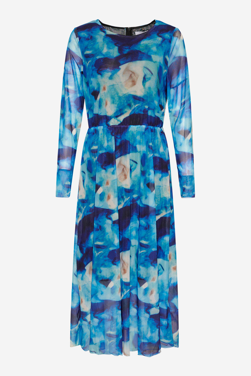 Polly lg. Dress Blue Mix