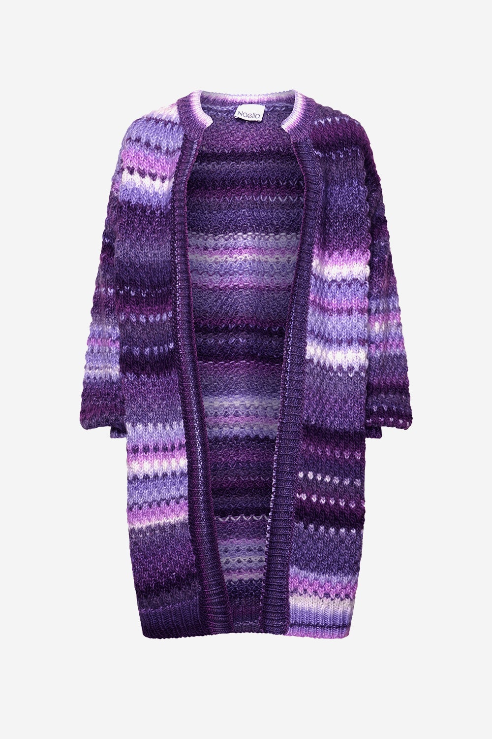 Gio Cardigan Purple Mix