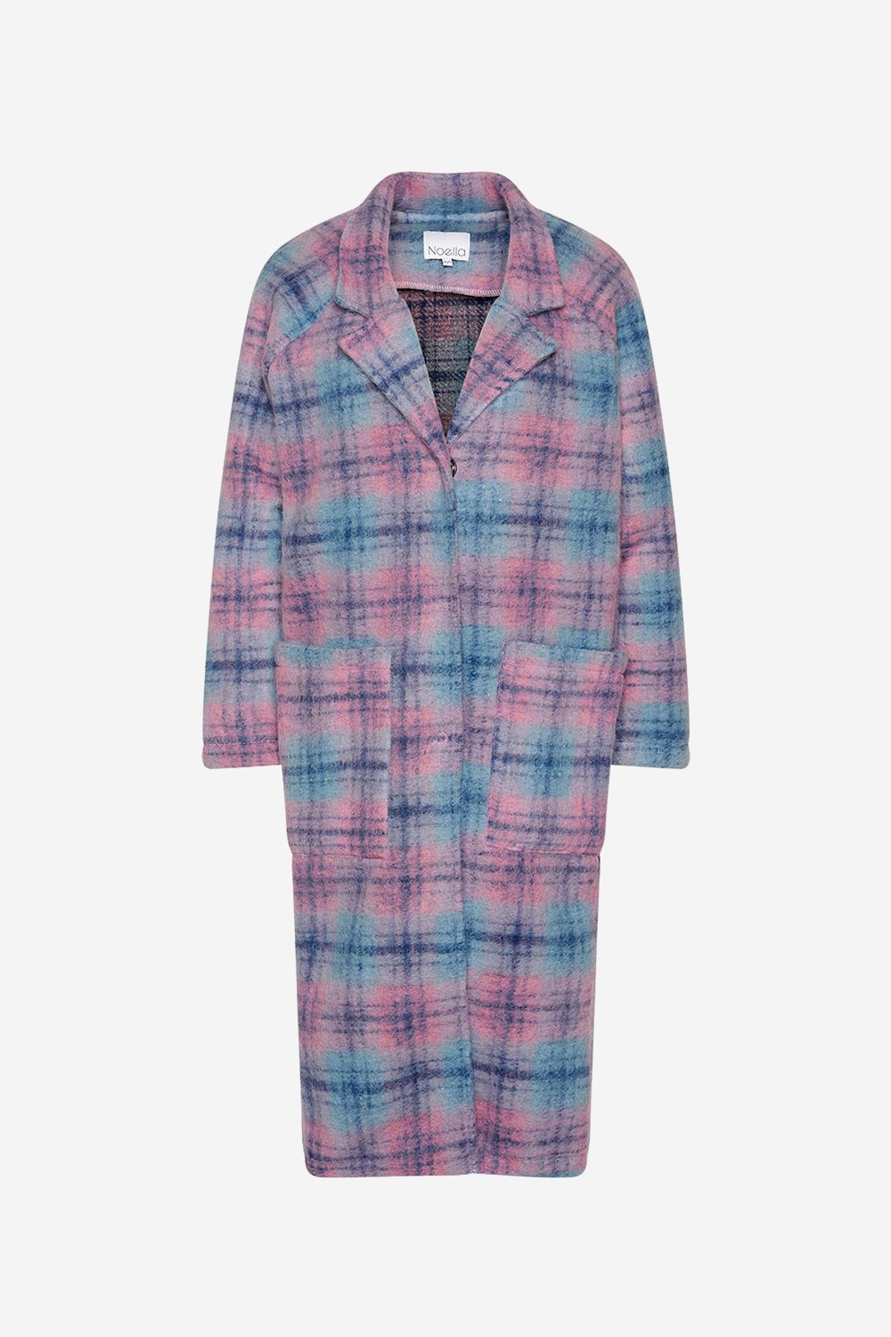 Saso Coat Blue/rose Checks