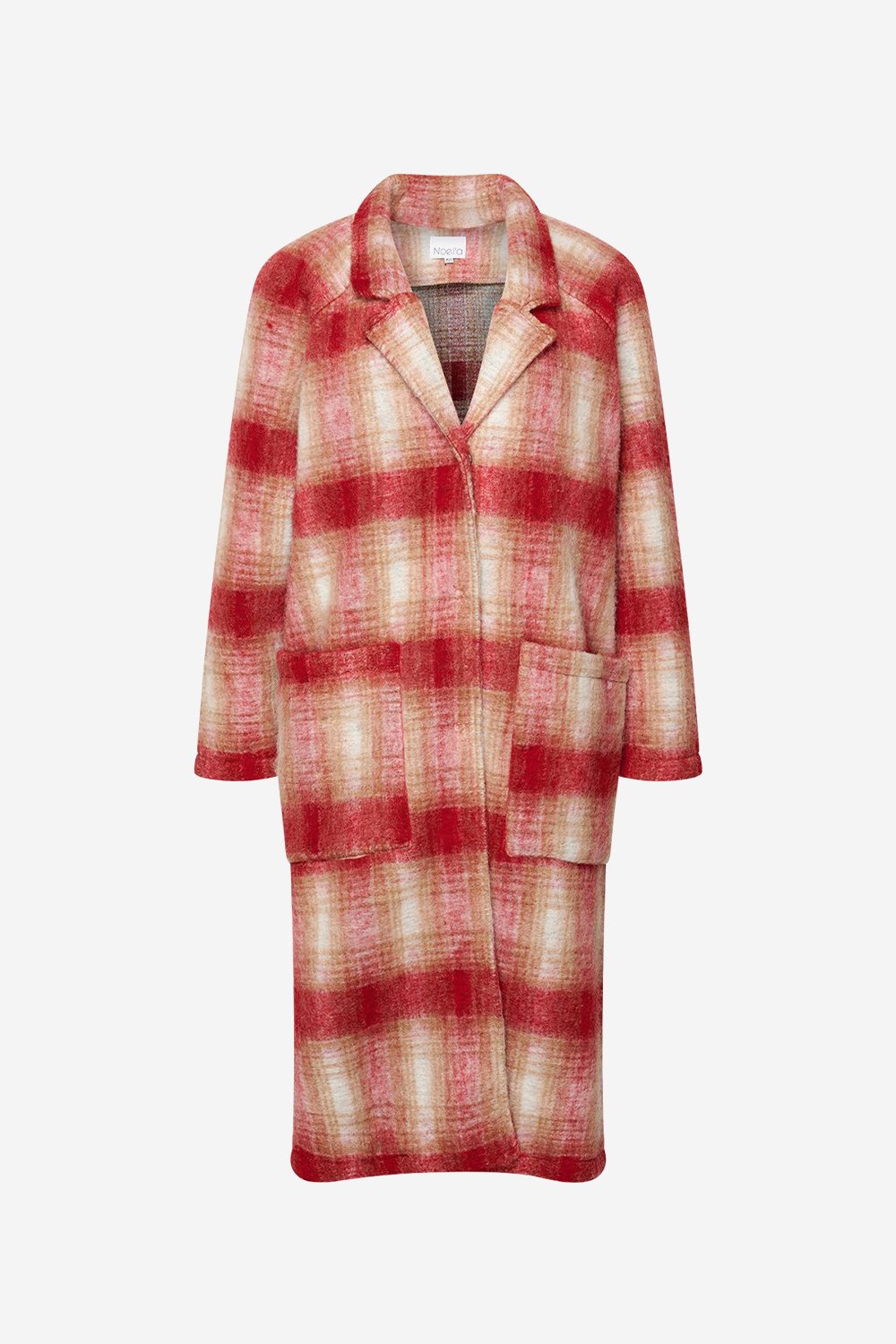 Saso Coat Red Checks