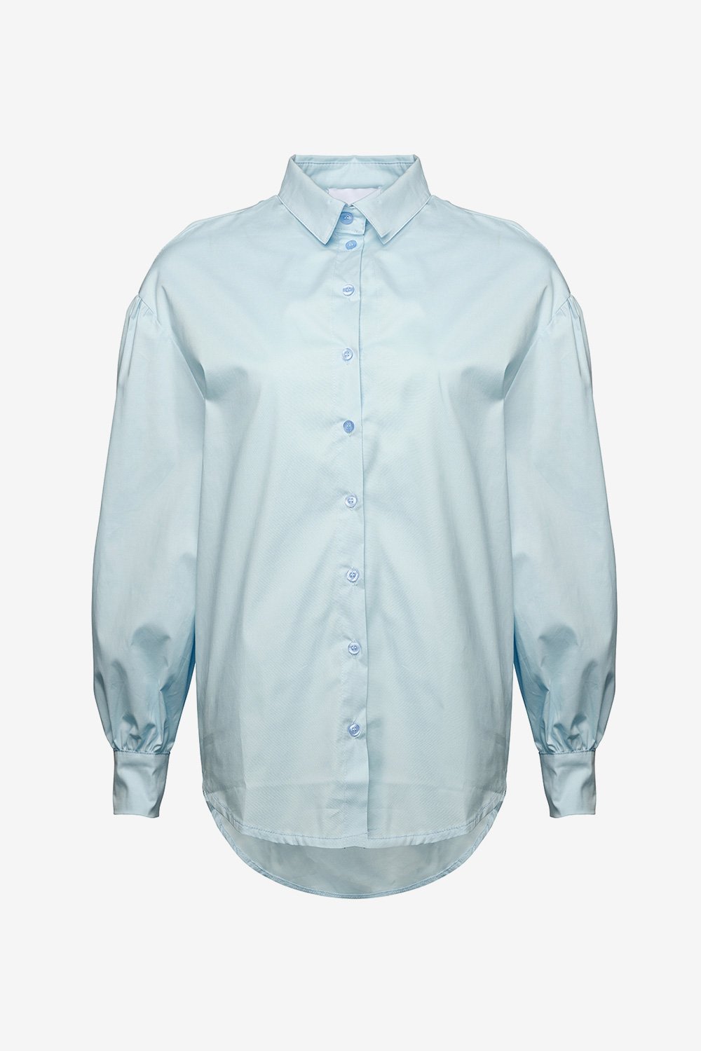 Tate Shirt Cotton Poplin Lightblue