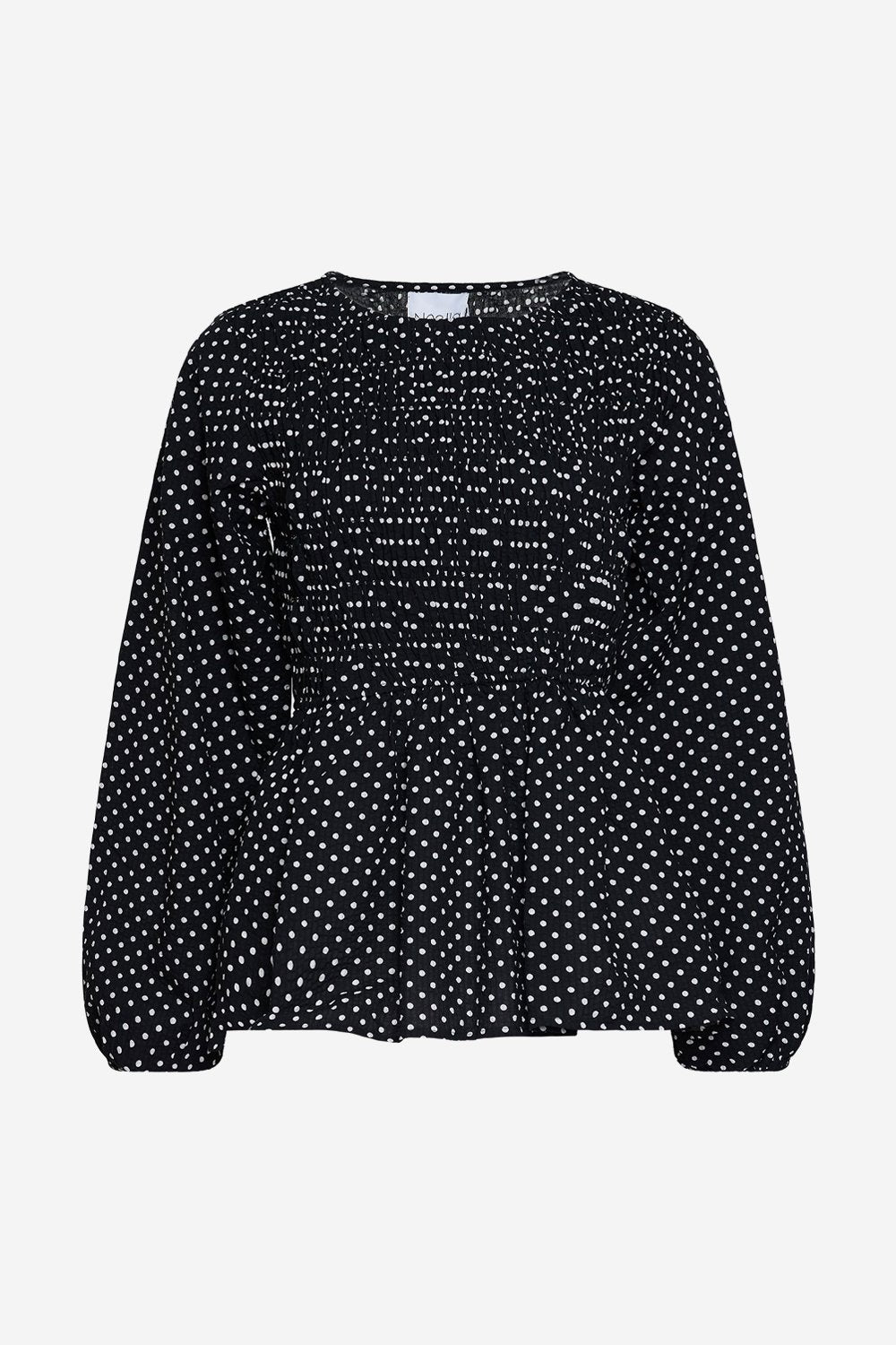 Viol Blouse Cotton Black dot