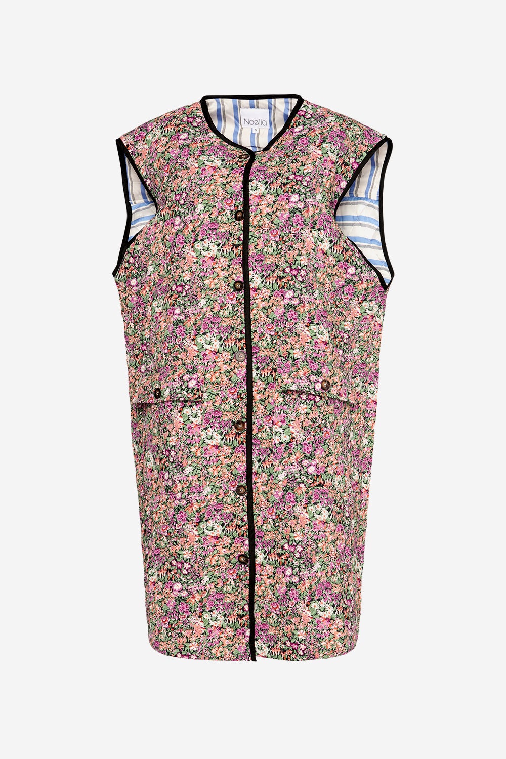 Jane Quilt Waistcoat Wild Flower