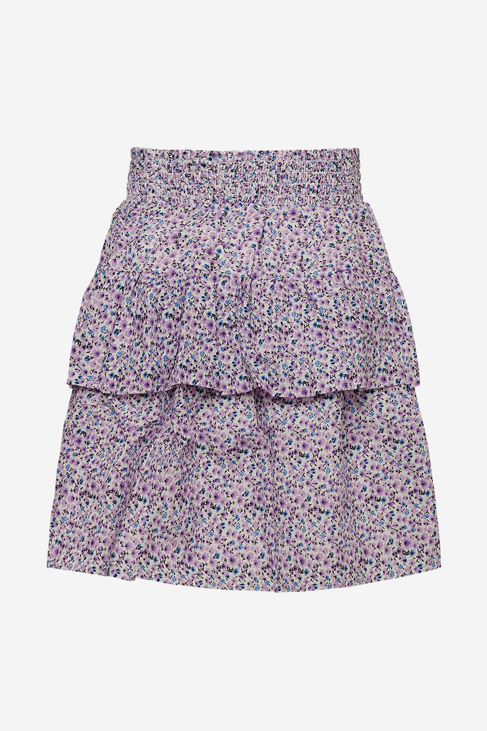 Zues Skirt Cotton Lavender Flower