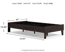 Load image into Gallery viewer, Piperton Twin Platform Bed

