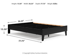 Load image into Gallery viewer, Finch Full Platform Bed
