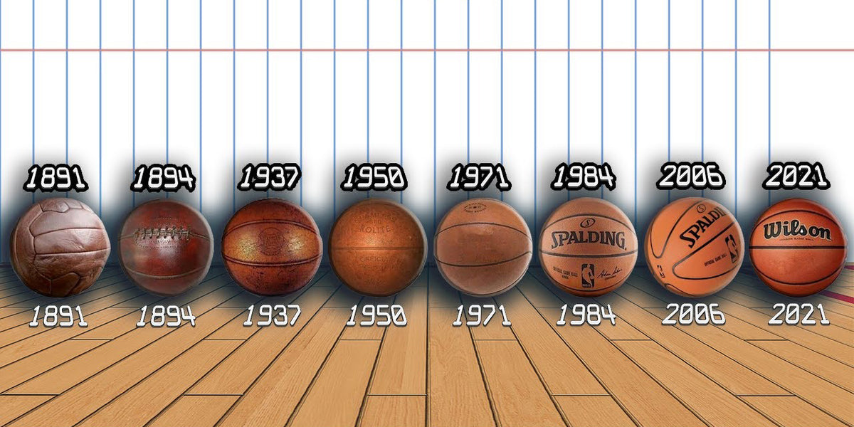 The Evolution of the NBA Basketball Ball —