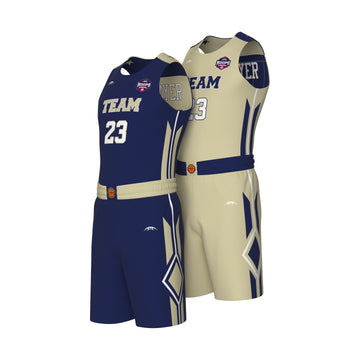 FitUSA Camo REVERSIBLE Sublimated Women's Basketball Jersey