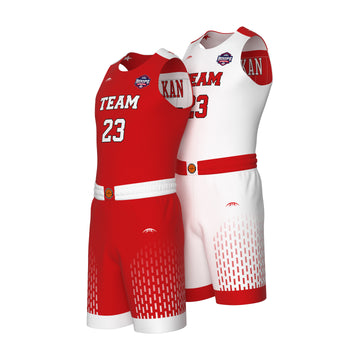 Custom All-Star Basketball Uniform - 158 Demon MT / Boys