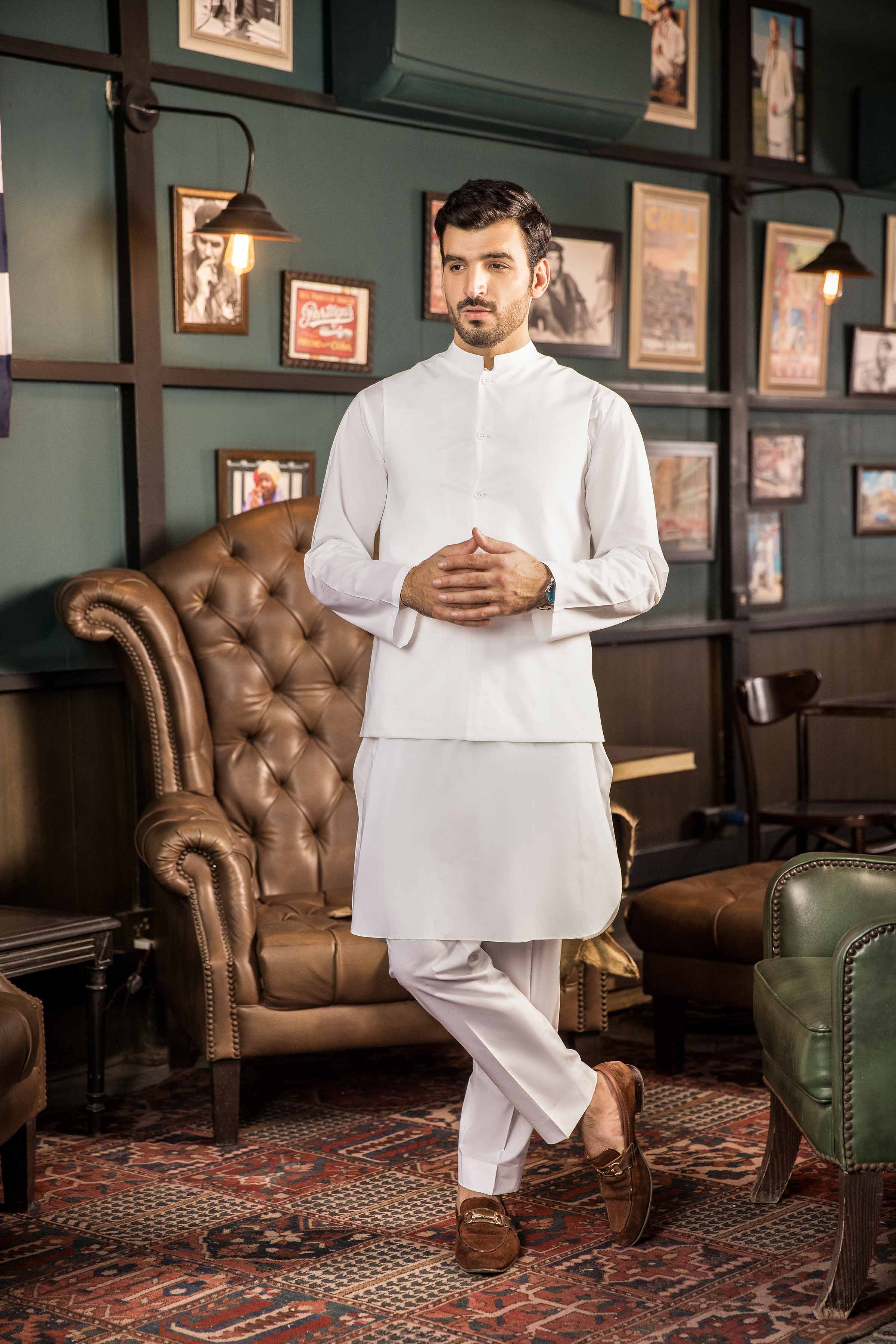 Latest Eid Formal Men Kurta Shalwar Kameez 202324 Designs