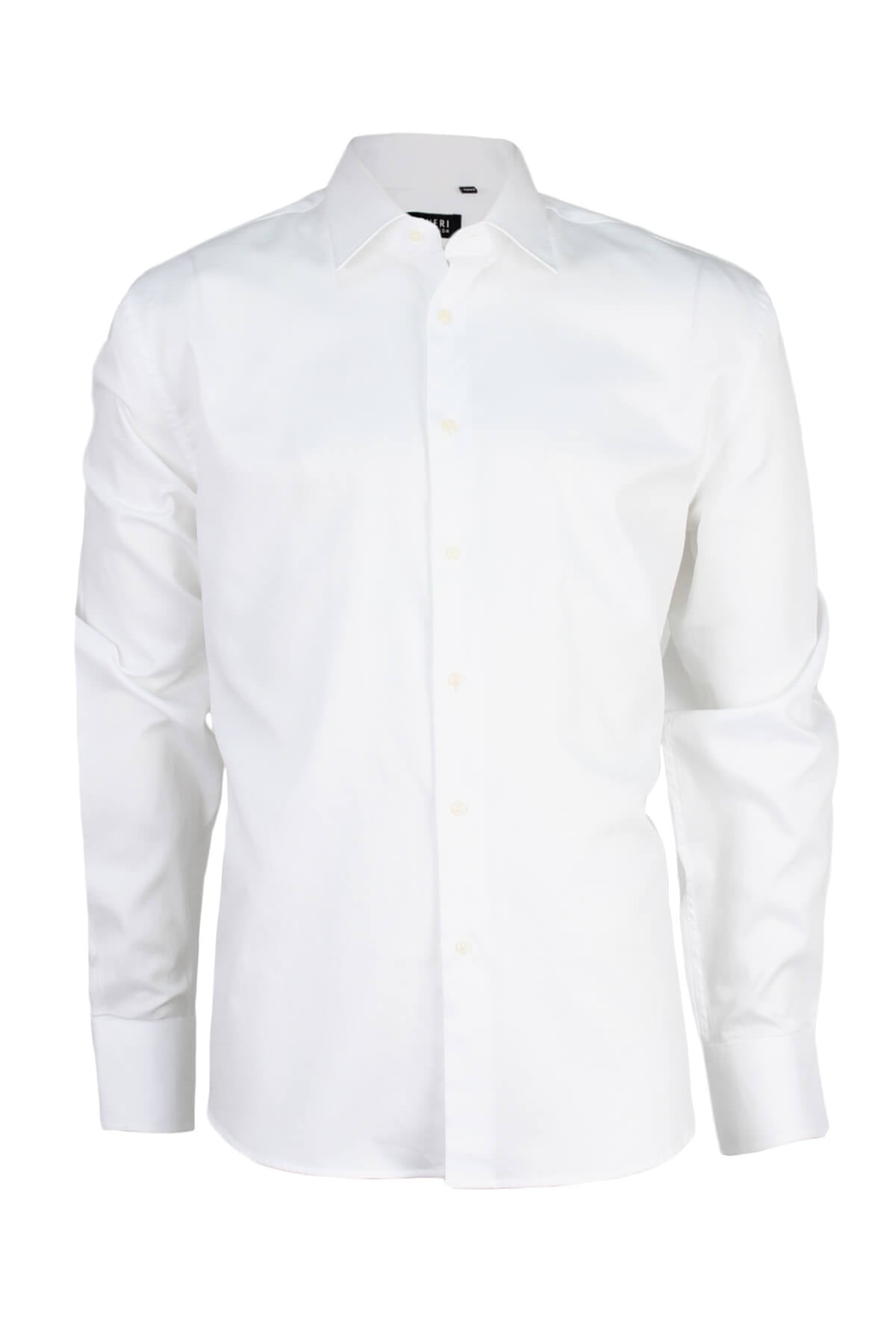 Camicia Bianca Uomo in Cotone Operato – Vivesto | Abbigliamento Uomo
