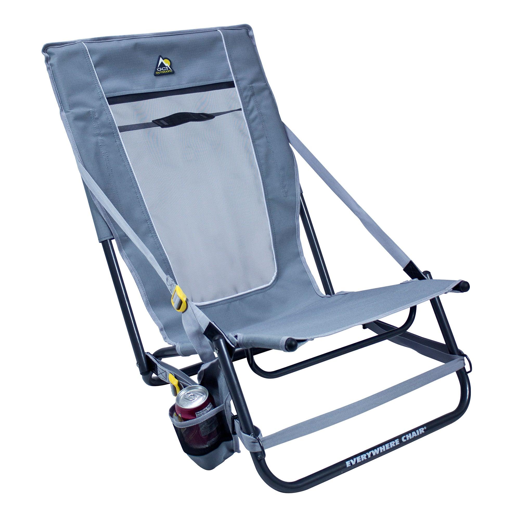 gci outdoor reclining portable backpack camp chair