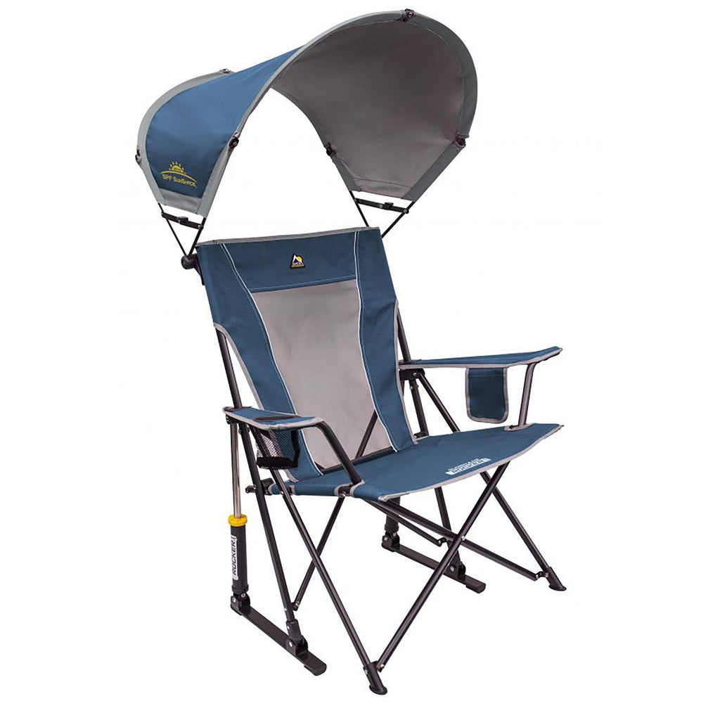 gci outdoor shady rocker elite with collapsible sunshade