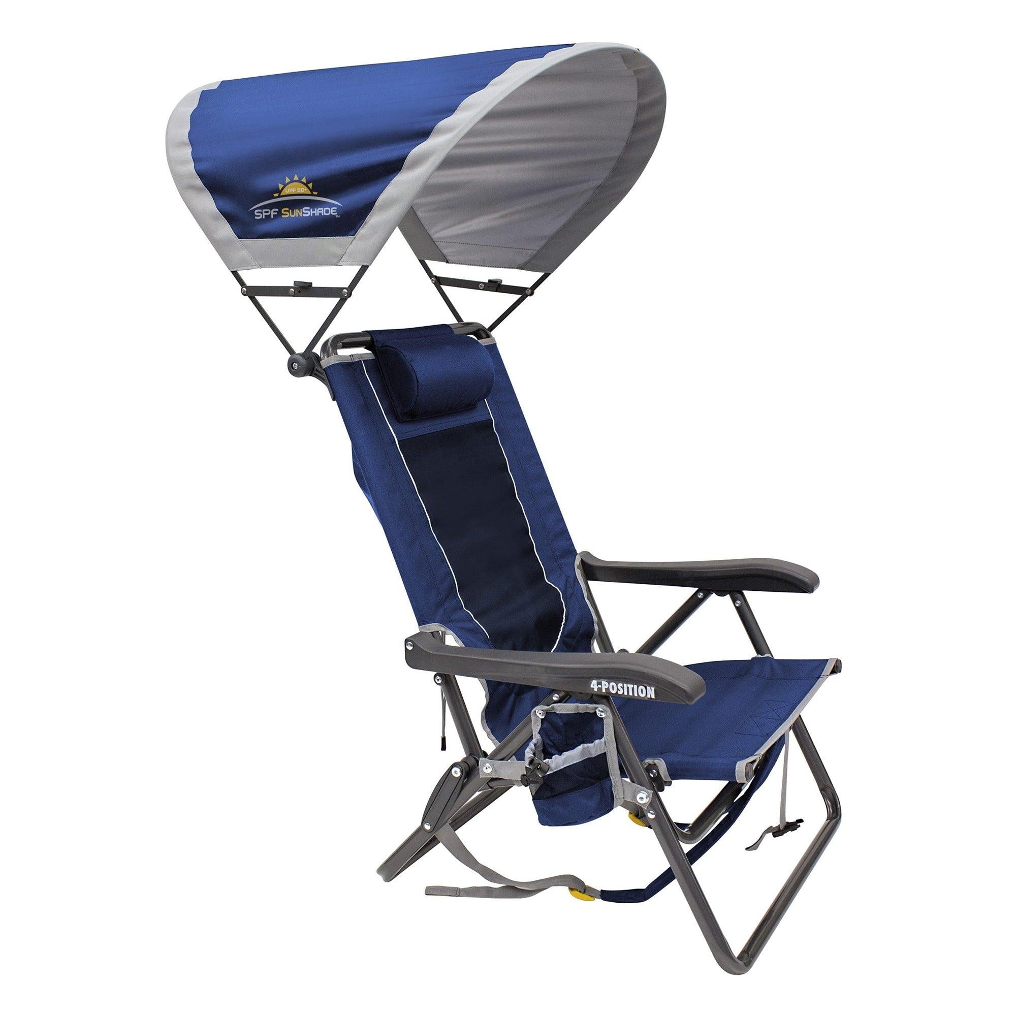 gci outdoor reclining portable backpack camp chair