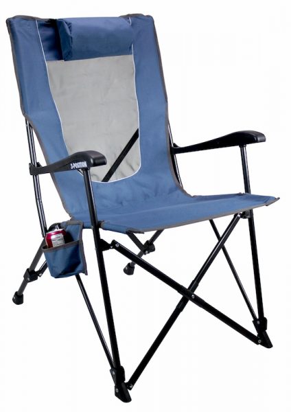 GCI Outdoor Recliner chair with drink in beverage holder