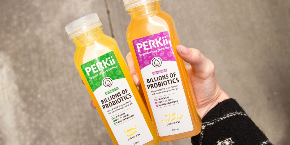 PERKii probiotic drinks