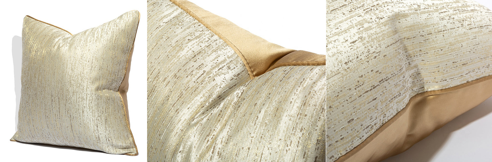 luxe feather cushions