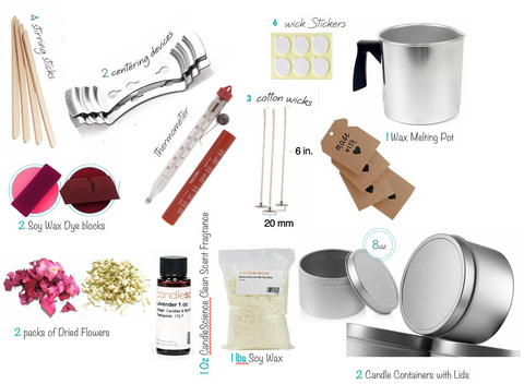 Premium Candle Making Kit - Minimale Collective