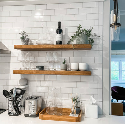 Rustic Floating Shelves | Urbandi