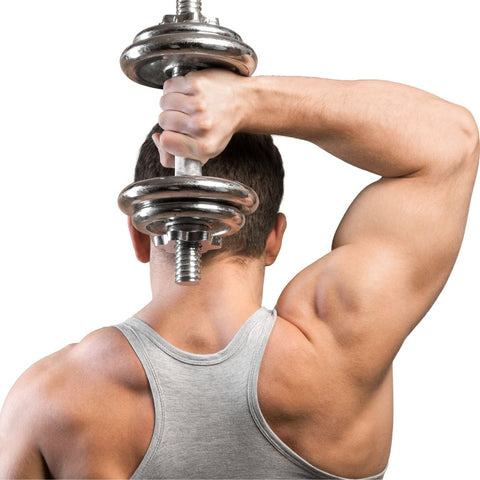 12 simple ways to use dumbbells to tone the triceps