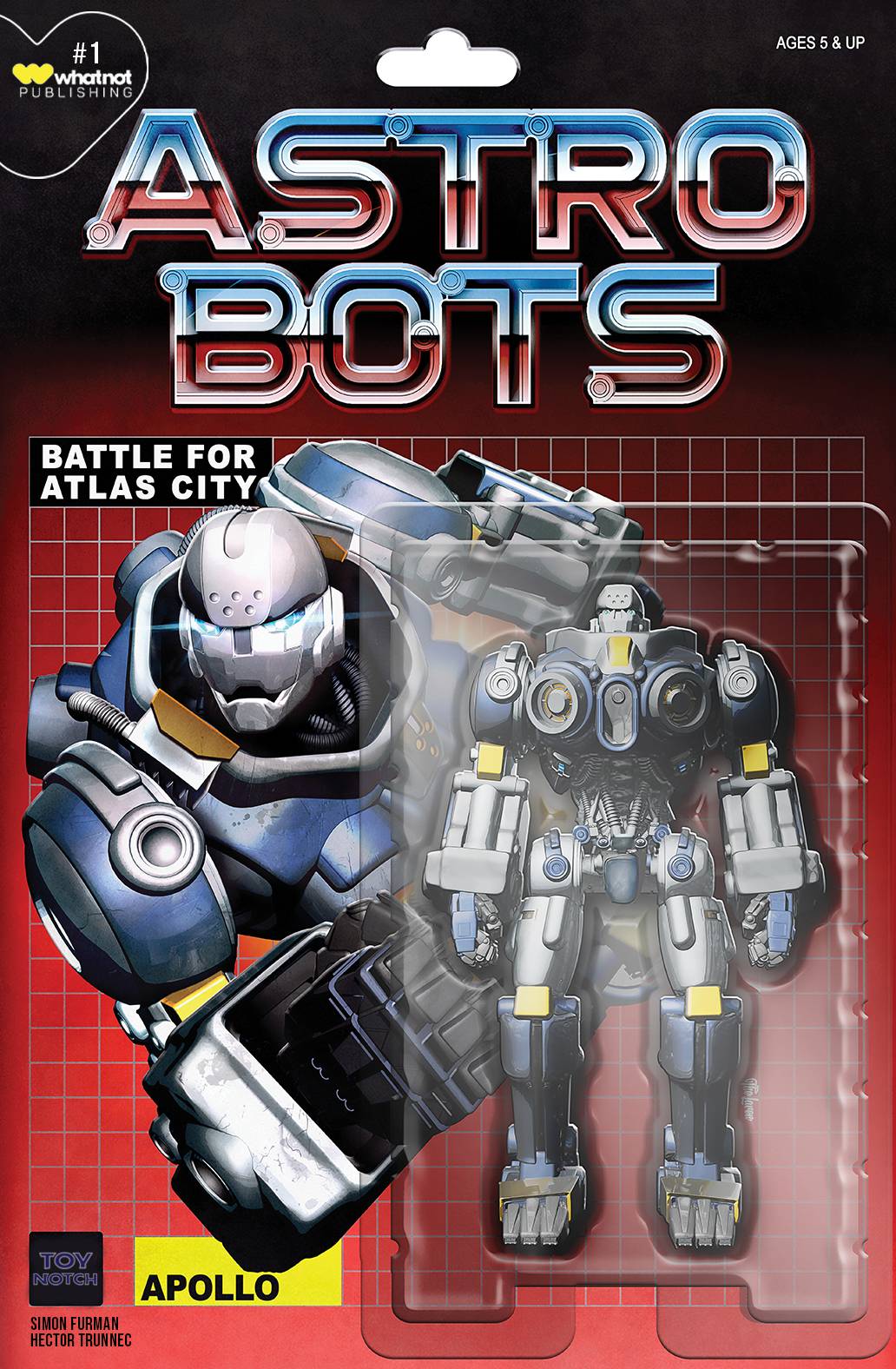 ASTROBOTS #1 (OF 5) CVR F 10 COPY INCV ACTION FIGURE HOMAGE 💎🤮