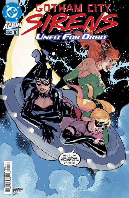 GOTHAM CITY SIRENS UNFIT FOR ORBIT #5 (OF 5) CVR A TERRY DODSON & RACHEL DODSON 🌙