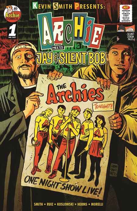 ARCHIE MEETS JAY AND SILENT BOB #1 (ONE SHOT) CVR C FRANCESCO FRANCAVILLA VAR (MR) ๐