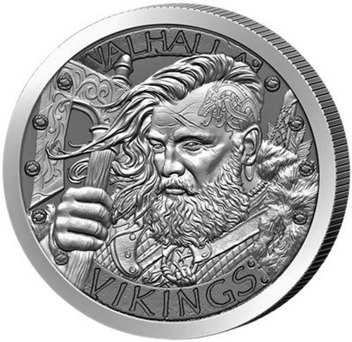 Atlantis 1 oz Silver Round - Mythical Cities Series Antique Finish