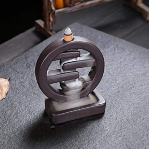 waterfall incense burner