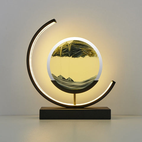 sand art led lamp