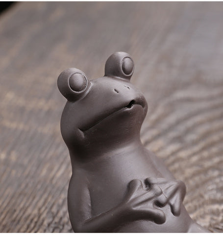 frog incense holder