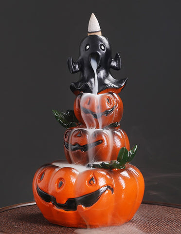 pumpkin backflow incense burner