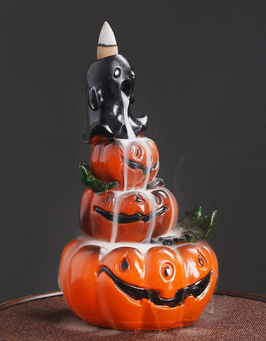 pumpkin incense burner