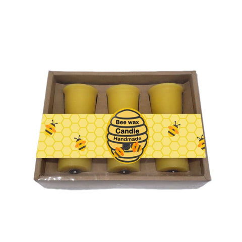 beeswax candle set