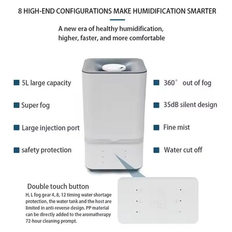 humidificador de gran capacidad