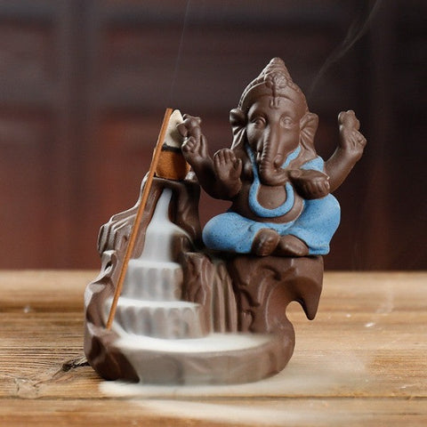 elephant incense holder