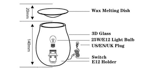 electric wax warmer