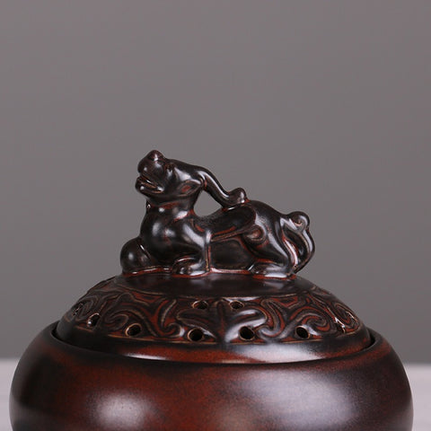 traditional coil incense burner