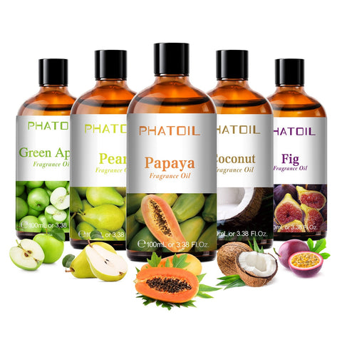 aceites aromáticos de frutas