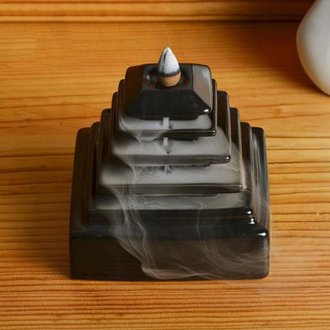 pyramid incense burner