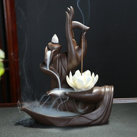 lotus incense holder