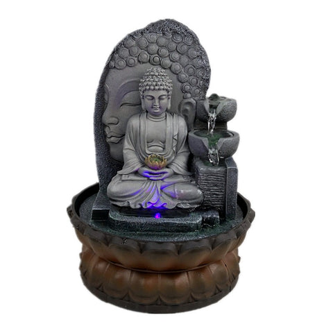 Buddha-Statue-Wasserbrunnen