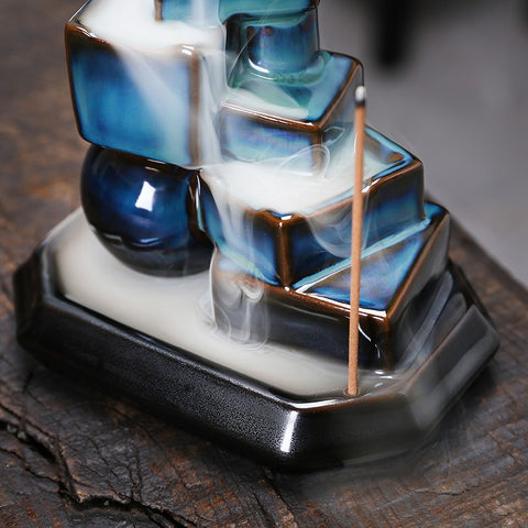 cascading incense burner