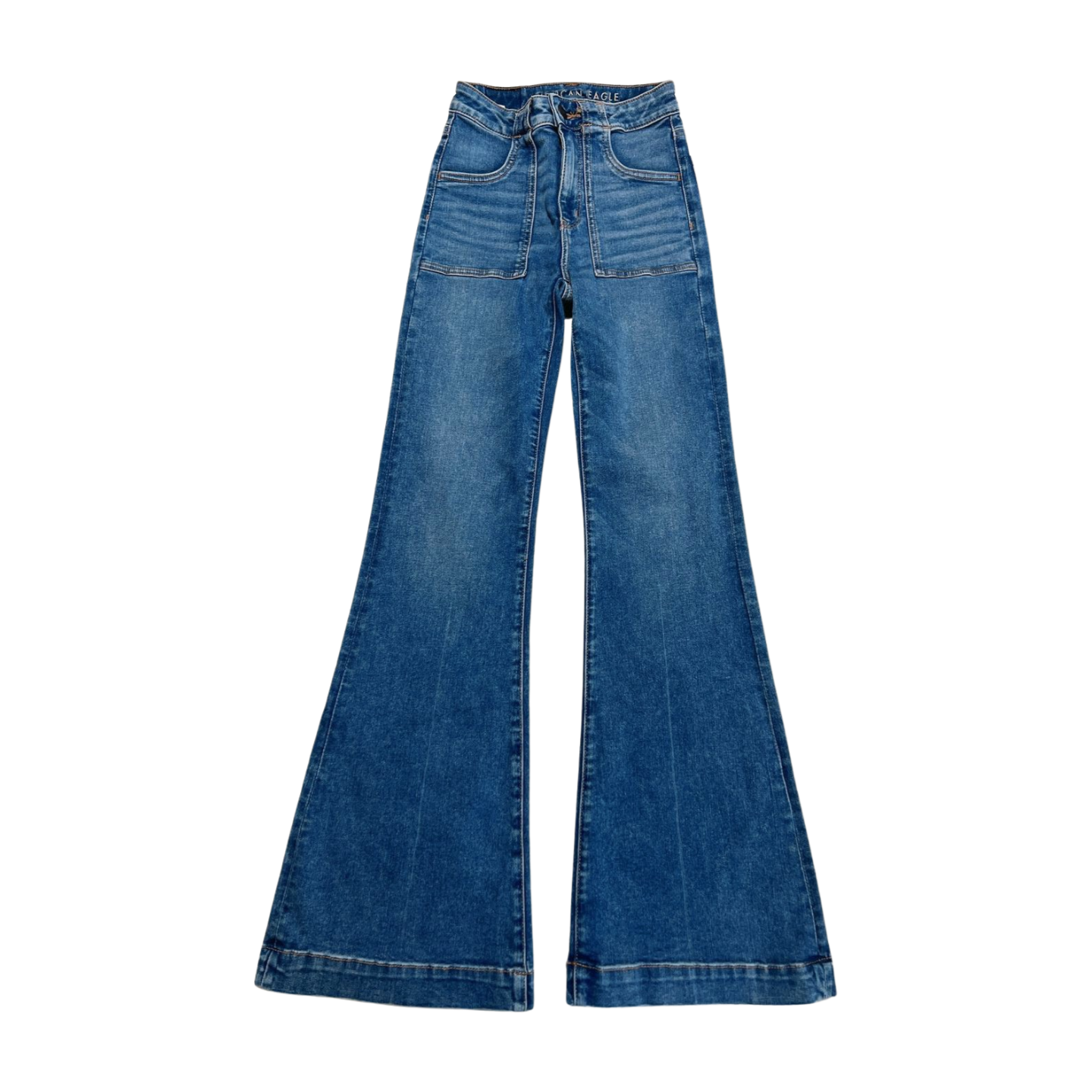Abercrombie & Fitch- Vintage High Rise Flare Jeans – DETOURE