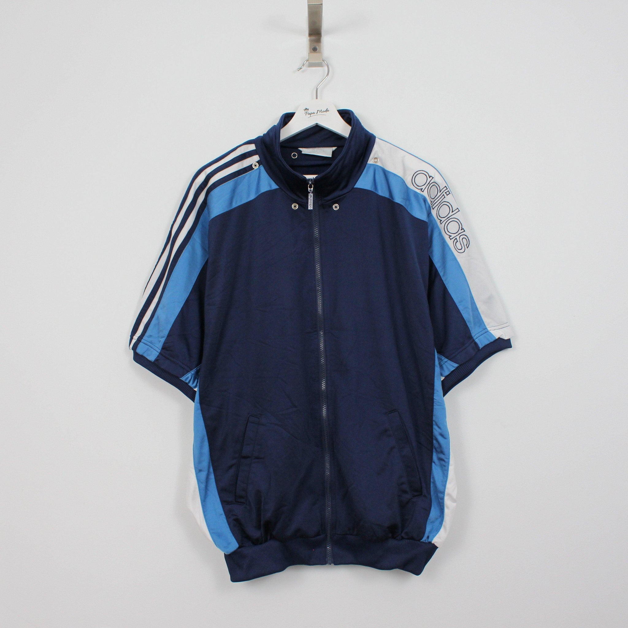 adidas short sleeve track jacket