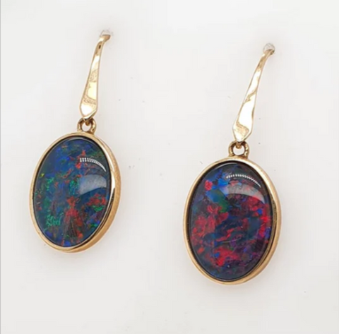 Opal Earrings