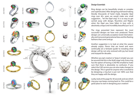 Ring Design, Manufacture Workshop Designs Prong, Claw, Bezel or Post.