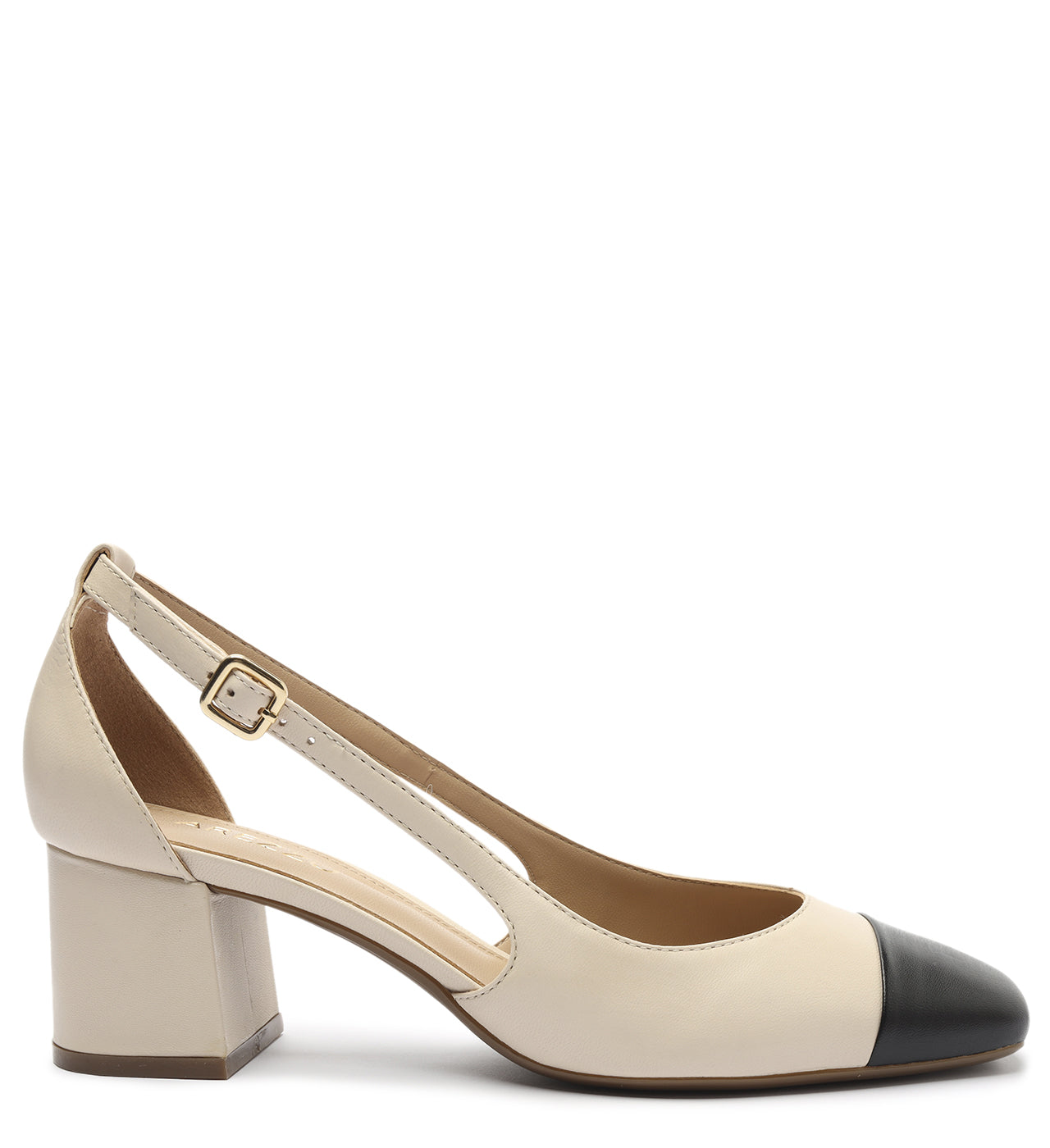 slingback bicolor arezzo