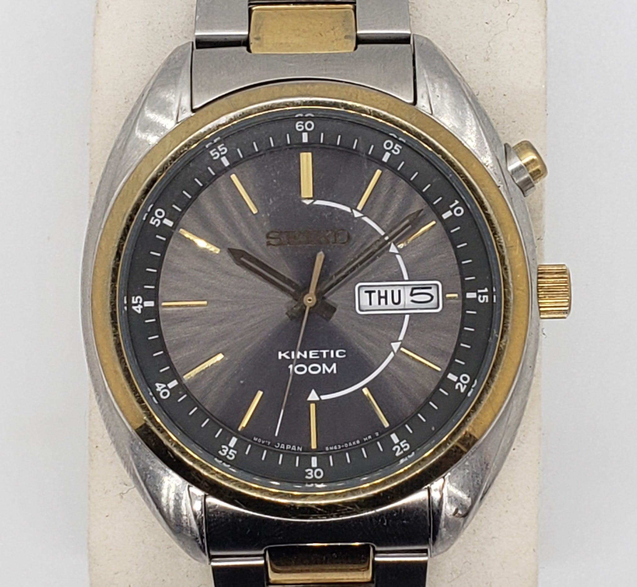 Seiko kinetic 100m 5m63-0ak0 – Monab Watches & Accessories