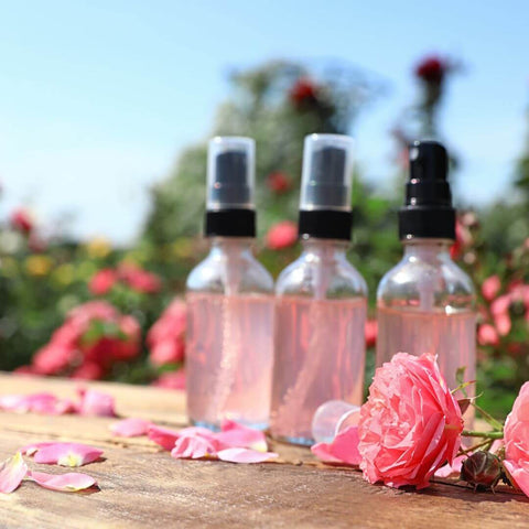 handmade organic rose toner for dry skin